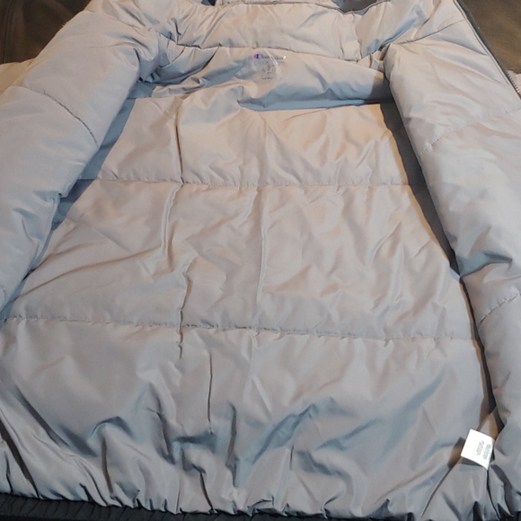 HP🙏NWT CHAMPION MEN'S WINTER BLACK STADIUM PARKA US XL - Picture 16 of 16